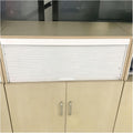 Cabinet Roll Up Sliding Doors Tambour Door Kit Wide Tambour Door for Rv Motorhome Office Hotel Closet(80x90 cm)