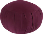 Jumbo Kapok Zafu Meditation Cushion, Burgundy