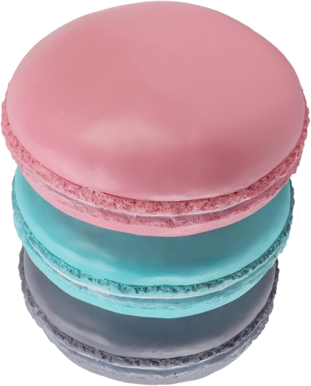 Haofy Round Ottoman Soft Resin Footstool for Nursery Changing Station Compact 14.6x11.8 Inch Lightweight Kids Footrest with Child Safe Design for Small Apartments Living Room Decor