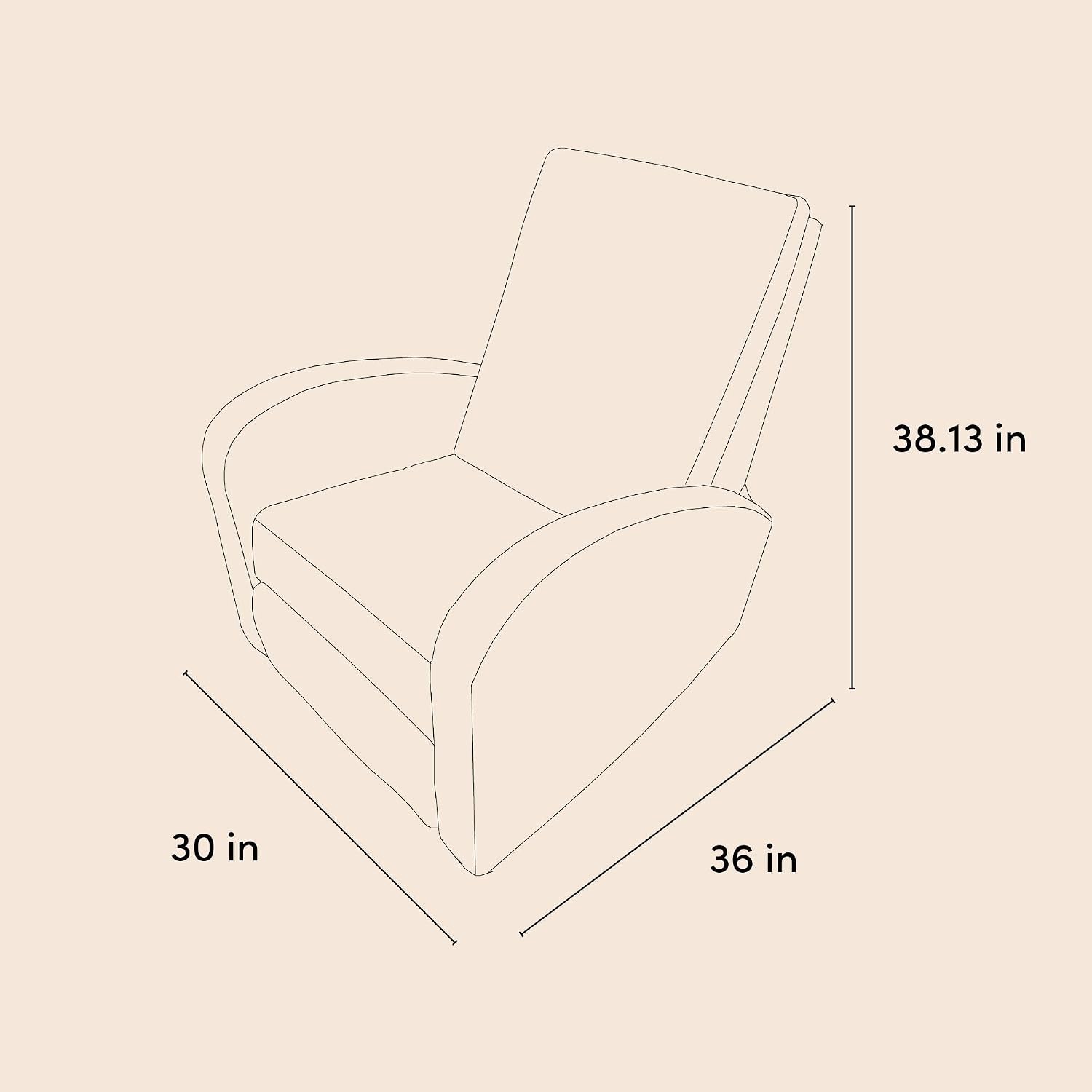 Storkcraft Santa Monica Power Recliner Swivel Glider (Ivory Boucle) – Effortless Electronic Power Recline, USB-A & USB-C Charger