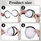 Custom Round Folding Hand Fans, Personalized Logo/Photo/Text Fans for Wedding, Party, Advertising & Outdoor Events (100pcs)