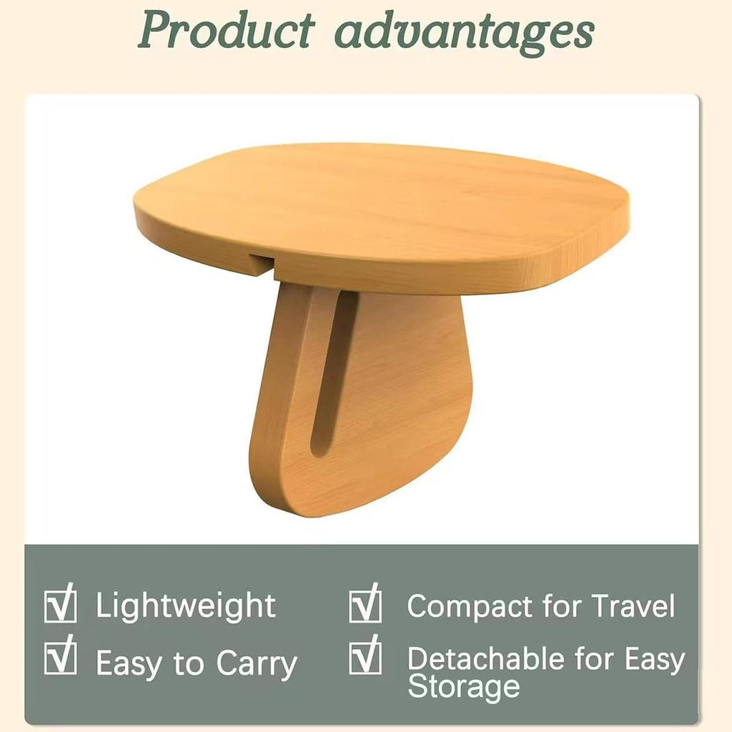 Wooden Prayer Kneeling Bench | Portable Yoga & Meditation Stool, for Dormitory Home Office Living Room Yoga Bedroom Apartment