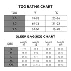 BubblePanda Rayon Made from Bamboo Sleep Sack 6-12 Months 1.0 Tog Soft Toddler Sleeping Sack for Babies 2-Way Zipper Baby Wearable Blanket