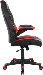Realspace High-Back Gaming Chair, Red/Black