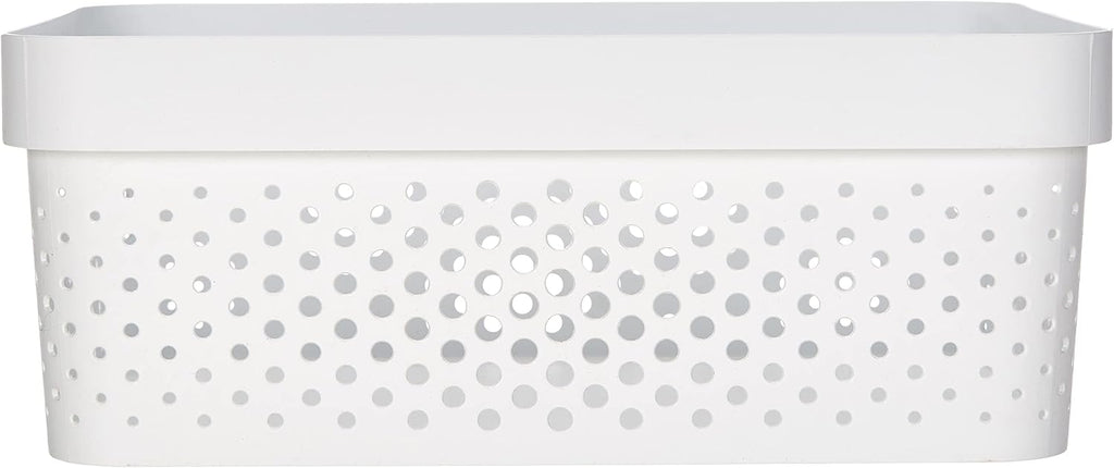 CURVER | Infinity Box 11L, White, 35.6 x 26.6 x 13.6 cm, Recycled Plastic