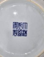 24" Classic Blue and White Floral Porcelain Ceramic Temple Ginger Jar Vase, Large China Qing Style (Blue and White 24-5)
