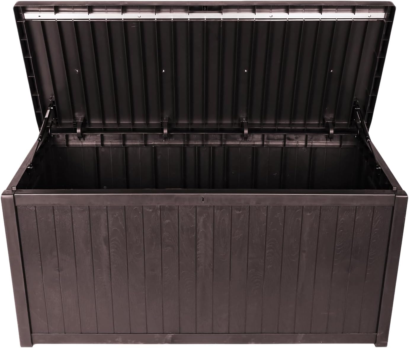 Large Storage Bench Lockable Outside Storage Box Container Waterproof for Furniture Outdoor Cushions Garden Pool Tools
