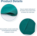 Beach Chair Replacement Cloth 115.6cmx43.5cm Dark Green Lounge Chair Replacement Canvas Simple Sling Chairs Replacement Fabric for Sunbathing Garden Courtyard Garden Beach
