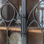 Entryway Cabinet Retro Glass Dining Sideboard Wine Cabinet Home Creative Restaurant Carved Storage Cabinet Sideboard Storage Cabinet