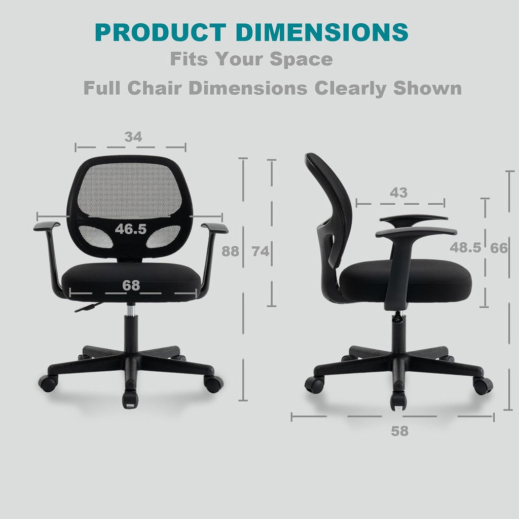 Vigosit Video Gaming Chair (5, Black, Small)