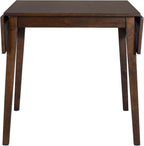 Merax Wooden 29"- 45" Extendable Rectangular Dining Table with Drop Leaf,Space Saving, Easy Assemble Brown