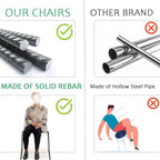Dining Room Chair Heavy Duty, Dining Chairs Set of 2 with Removable Cushion, Dining Chair for Kitchen with Solid Rebar, Dining Chairs for Living Room, Makeup Room
