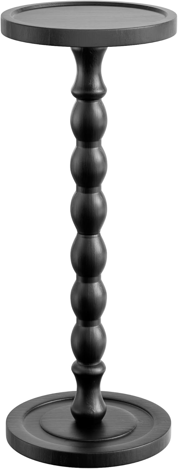 Side Table for Small Spaces, Small End Table for Living Room, Bedroom, Corners, and Office