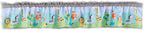 1 PCs Animal Themed Nursery Decorative Window Valance Noah's Ark Baby Girl Baby Boy Animal Thematic Window Curtain