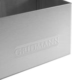 GRIDMANN 32-inch Single Speed Rail - Stainless Steel Liquor Bottle Holder Rack for Bars