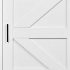 VECELO Corner Storage Cabinet with Charging Station, 34" Shelf with Door & Adjustable Shelves, Organizer for Living Room, Office & Gaming Setup, Fits Monitors up to 43" TV, White