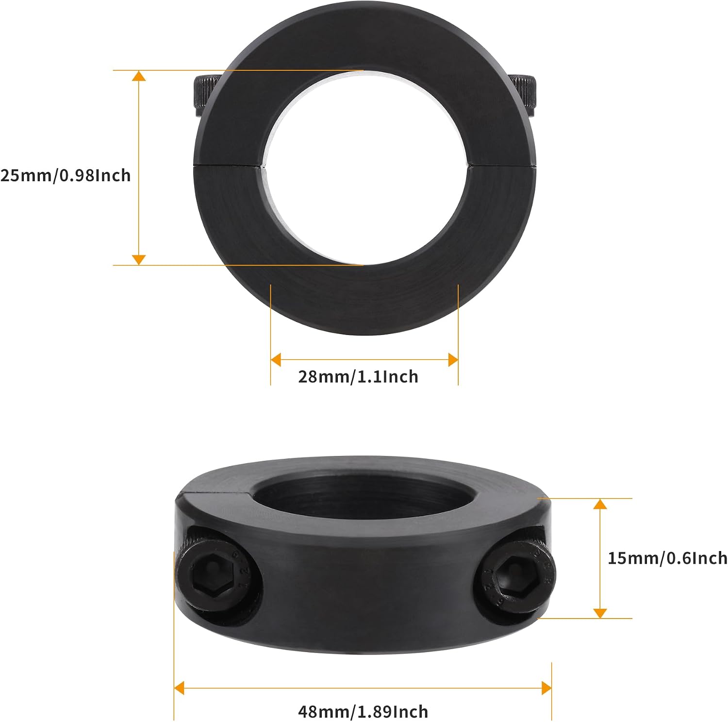 Fix Sinking Office Chair, Steel Gas Lift Cylinder Clamp Holder, Office Chair Saver Kit Adjust Chair Height and Stop Sinking Without Cylinder Replacement, No Tools Required