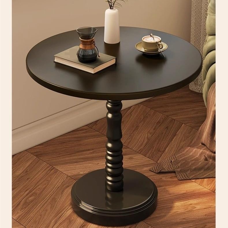 Living Room Furniture Retro Sofa Side Table & Cabinet Living Room Home Use Small Coffee Table Simple Bedside Storage Rack Balcony Tea Table Small Round Table Side Tables Living Room