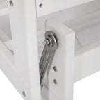 Outdoor Glider Bench - White