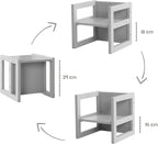 Roba-Kids Country-Farmhouse: Children's Gray Kids Chair