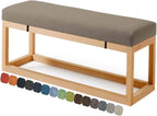 Indoor Bench Cushion 2 3 Seater Long Seat Cushion 120cm/150cm/140cm,Thick 5cm Garden Dining Seat Cushion Pad Kitchen Home Wooden Bench Outdoor(4,67x18in/170x45cm)