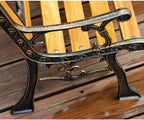 Patio Benches for Outdoors Outdoor Company Seat Park Back Chair Bench Solid Wood Garden Leisure Waiting Garden Benches for Outdoors