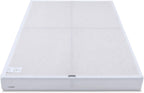 Amazon Basics Smart Box Spring Bed Base, 5-Inch Low Profile Height Mattress Foundation, Sturdy Durable Steel Support, Tool-Free Easy Assembly, Queen, 79" x 59.5" x 5", White