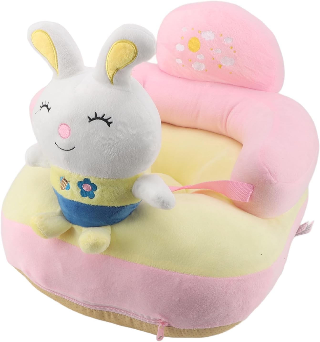 Support Sofa for Sideways Rotating Portable Animal Shape Light Sofa Made of Soft Plush for Indoor Use (#1)