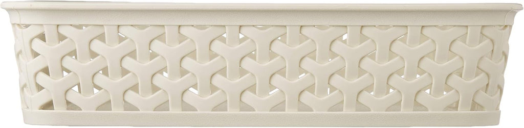 Curver 00096-885-00 My Style Office A5 Basket Rattan-Opticin Creme