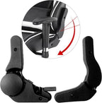 Esquirla Chair Multi Angle Adjuster Adjustable Mounting Practical Replacement for Office Chair Gaming Seat Angle Adjuster Accessory Spare Parts, Black