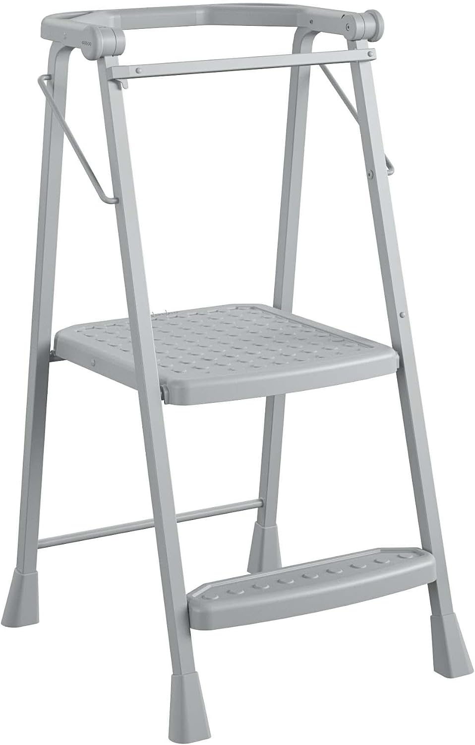 COSCO 2-Step Kitchen Stepper™ Adult Folding Step Stool, Kids Folding (Steel/Resin)
