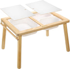 WINGYZ Kids Table for Play Study Dining Toys Storage, Sensory Tables for Toddler, Activity Table with Storage Bins Birthday Gifts for Boys and Girls