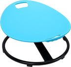 Kids Spinning Chair, Silent Rotation Balance Development Sensory Seat with Dual Safety Handles, 75kg Capacity, for 3-10 Years Old