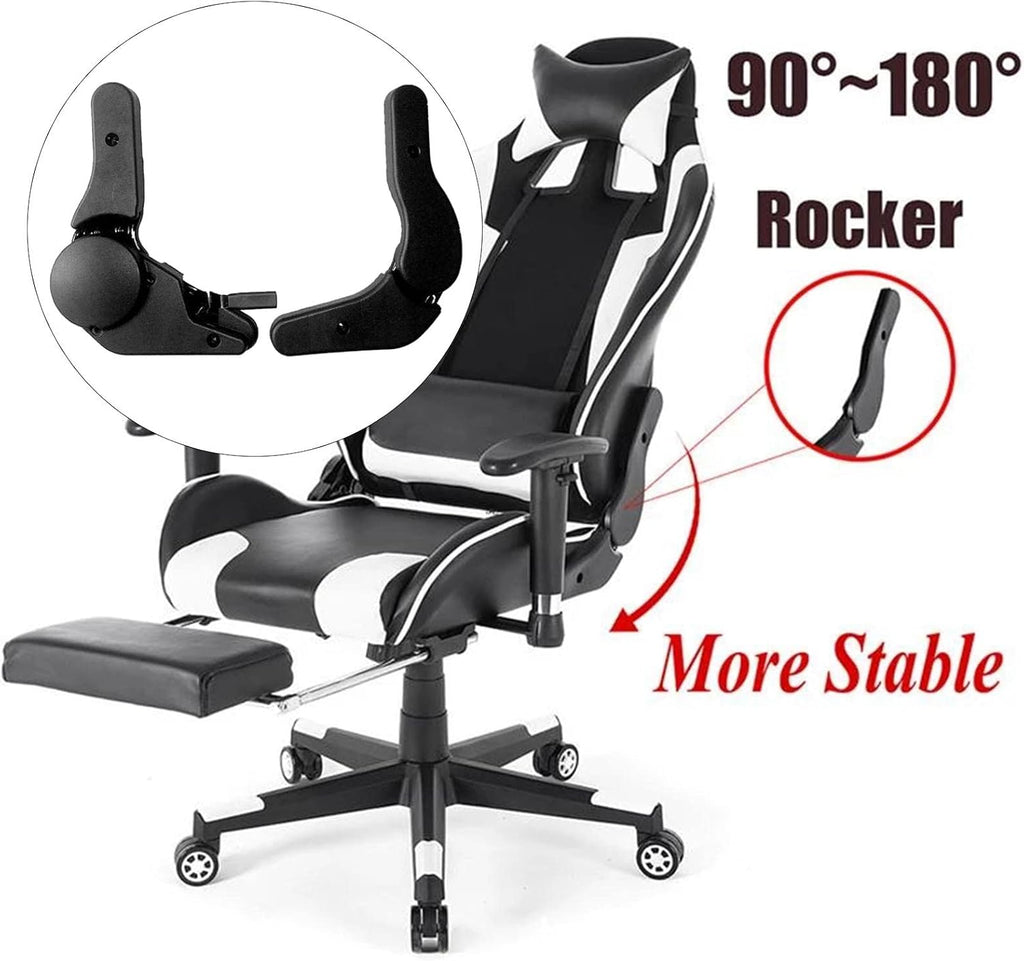 Esquirla Chair Multi Angle Adjuster Adjustable Mounting Practical Replacement for Office Chair Gaming Seat Angle Adjuster Accessory Spare Parts, Black