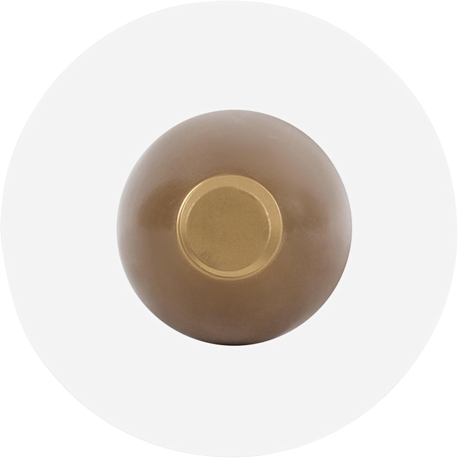 Kate and Laurel Acari Modern Round Pedestal Drink Table, 10 x 10 x 22, Clear Acrylic and Gold, Decorative End Table with Circle Acrylic Tabletop for Use as Small Plant Stand or Cute Living Room Accent