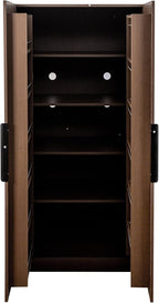 63Inch Modern Kitchen Hutch Cabinet,Tall Pantry Cabinet with Doors&Shelves,Freestanding Kitchen Cupboard for Living Room,Dinning Room