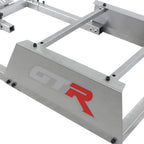 GTR Simulator GTA Model Racing Cockpit – Foldable Steel Frame with Adjustable Wheel & Pedal Mounts | Entry-Level Sim Rig for PC & Console | Fits Logitech, Fanatec, Thrustmaster