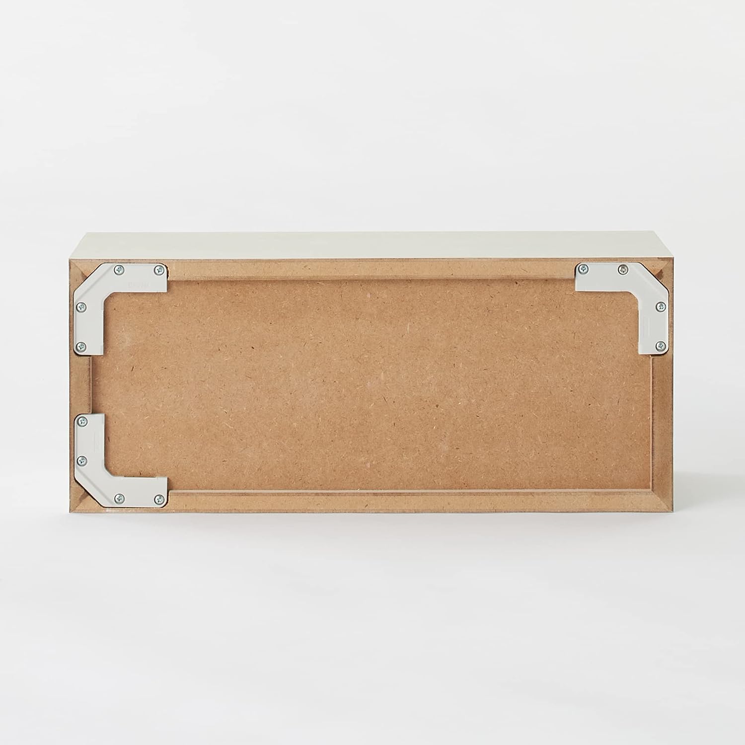 Muji 44520673 Wall Furniture Box, Oak Wood, Light Gray, Width 17.3 x Depth 6.1 x Height 7.5 inches (44 x 15.5 x 19 cm)