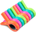 Beach Towel Clips for Beach Chairs, 8 Pcs Towel Holder for Beach Chair Pool Chair on Cruise Essentials, Jumbo Size Heavy Duty Clothes Pins, Beach Chair Clips to Beach Vacation Essentials, 4 Colors