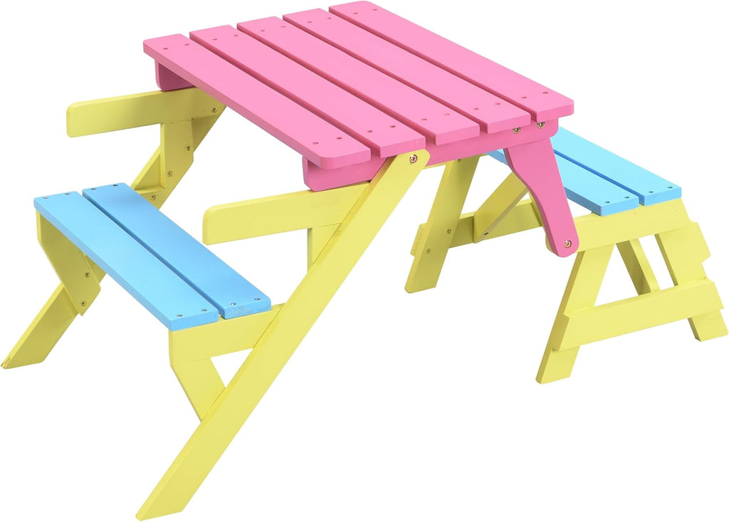 Multi Functional ARM Chair,Table+ 2 Benches (All in one)
