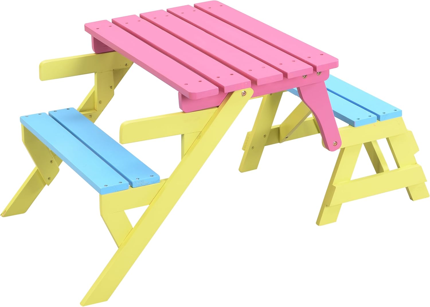 Multi Functional ARM Chair,Table+ 2 Benches (All in one)