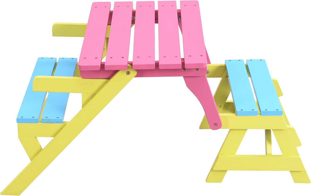 Multi Functional ARM Chair,Table+ 2 Benches (All in one)