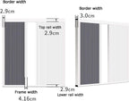 Folded Shutter Cabinet Door Roll Up Doors Waterproof Accordion Tambour for Kitchen, RV, Motorhome, Office, Hotel(50x115 cm)