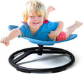 Spinning Chair for Autistic Kids, Sensory Swivel Chair Toy for Teens with ADHD/Autism, Training Body Balance, Sit and Spin Calming Gift to Improve Focus, Ages 3+, Max Load 250 LBS (Blue)
