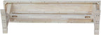 IC International Concepts, Canyon Collection Solid Bench, Solid Real Wood, Sturdy Parawood, Entryway/Dining/Living, 60"W x 14.56"D x 18"H, 450 lbs Weight Capacity, Paint/Stain Ready, Unfinished
