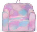 Delta Children Cozee Chair for Kids for Ages 18 Months and Up, Tie Dye