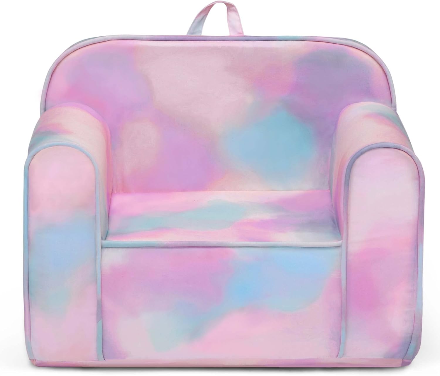 Delta Children Cozee Chair for Kids for Ages 18 Months and Up, Tie Dye