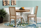 Riverbay Furniture Wood Corner Kitchen Breakfast Nook Set, White Finish, Pine and MDF with Hidden Storage, Smooth Rounded Corners, Soft Close Hinges, Space-Saving Design, Dining Room or Small Kitchen