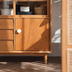 Entryway Cabinet Japanese Style Dining Sideboard Restaurant Storage Cabinet Living Room Tea Cabinet Wine Cabinet Display Cabinet Sideboard Storage Cabinet