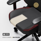 Cybeart | Stealth - NEO Series Gaming/Office Chair | 4D Armrest, NeoTek™ Leatherette, AeroMag™ Neck & Lumbar Pillow, Recline & Tilt